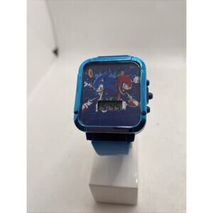 SEGA Sonic the Hedgehog Unisex Children's LCD Watch New Battery